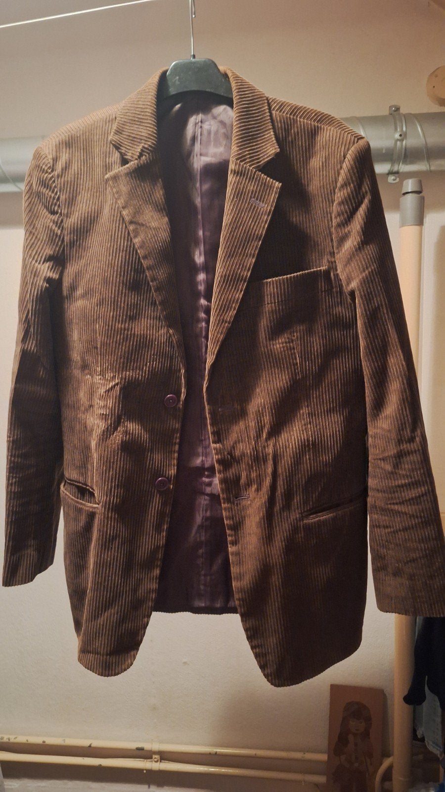 Matinique corduroy jas, maat 50, Ophalen, Bruin, Maat 48/50 (M), Matinique