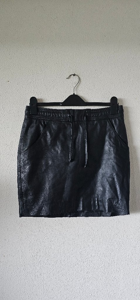 Goosecraft Leren Rok Maat S (27525), Goosecraft, Zwart, Ophalen of Verzenden, Zo goed als nieuw
