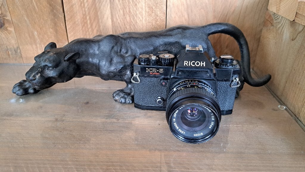 RICOH KR 5 SUPER reflexcamera, Ophalen, Gebruikt, Compact, Overige Merken