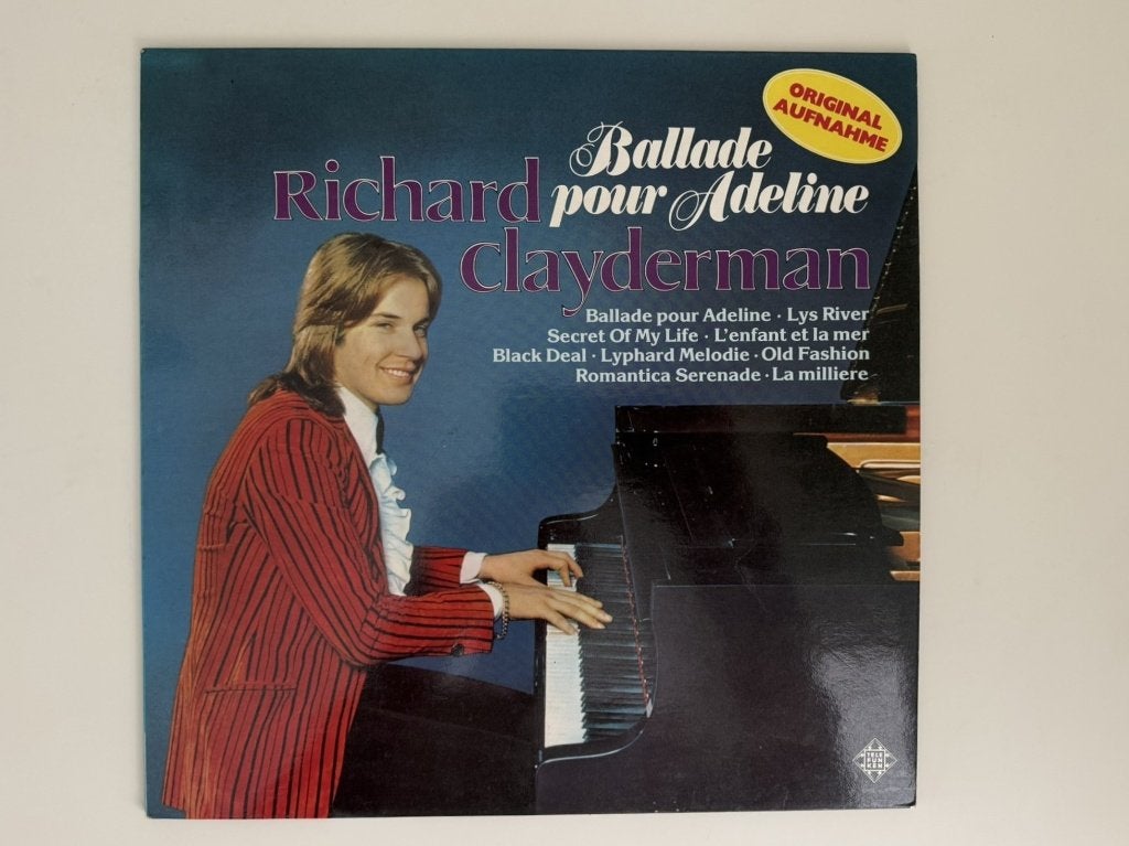 Richard Clayderman – Ballade pour Adeline (LP), Cd's en Dvd's, Vinyl | Overige Vinyl, Ophalen of Verzenden, Gebruikt, 12 inch