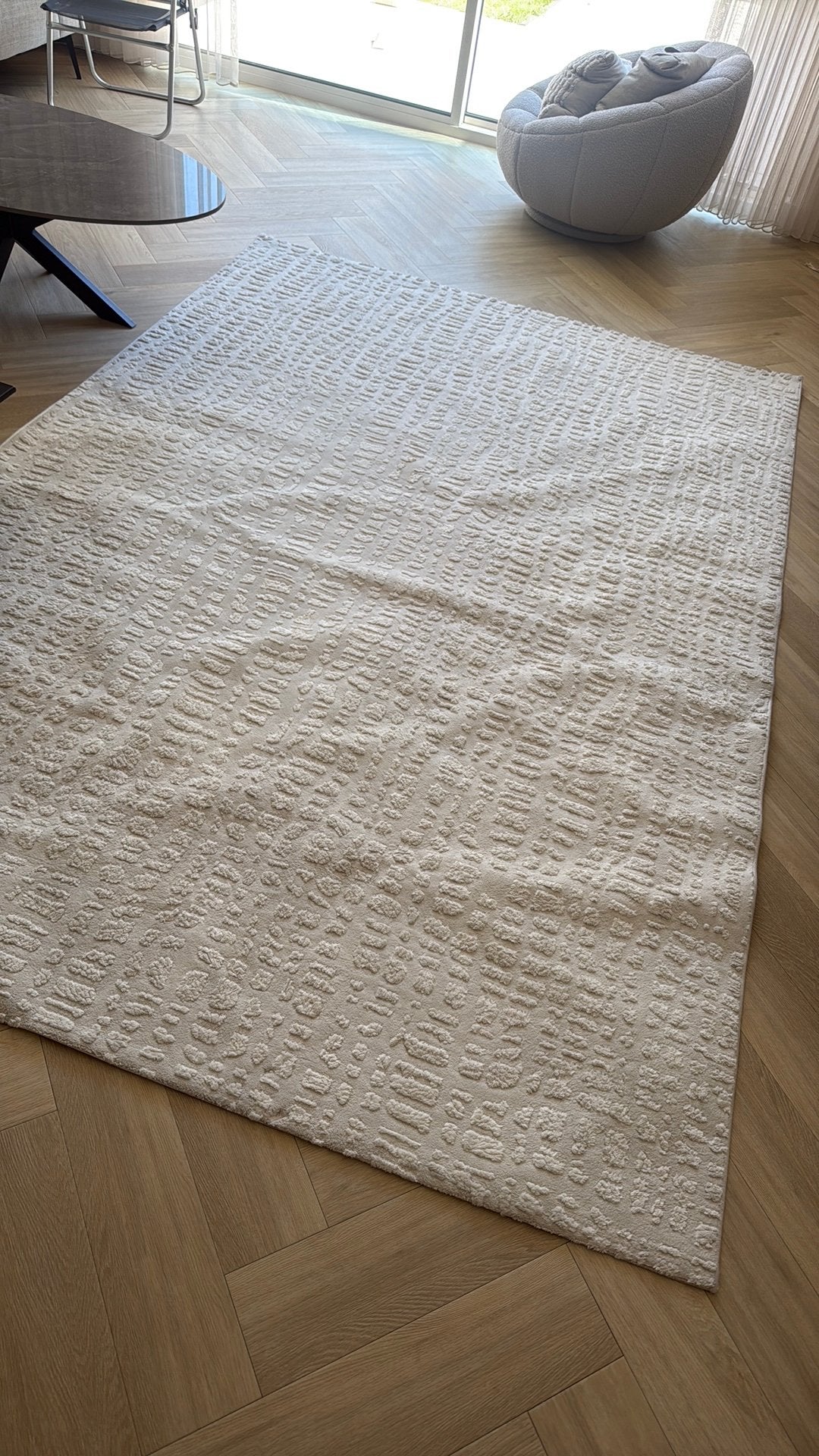 Vloerkleed karwei, Ophalen of Verzenden, Zo goed als nieuw, Rechthoekig, 200 cm of meer