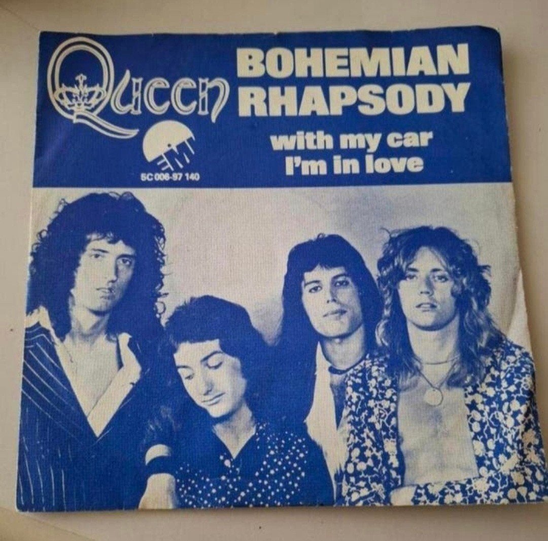 Queen - Bohemian Rhapsody single (1975, NL 1e persing, Ophalen of Verzenden