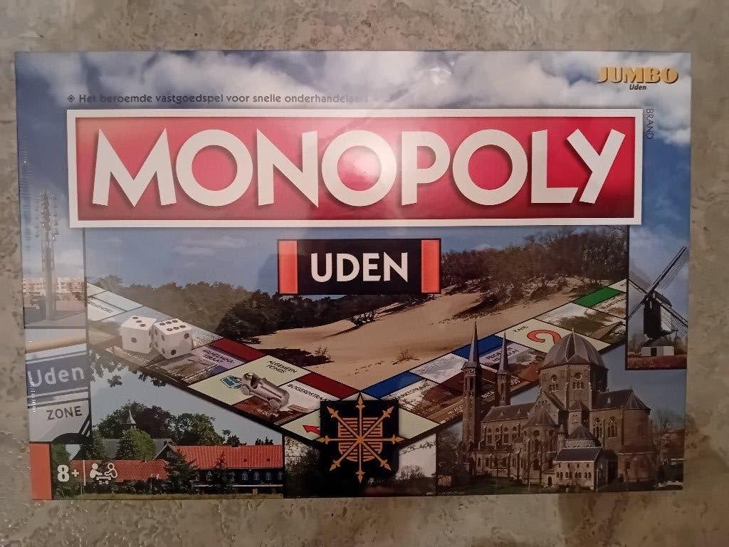 MONOPOLY UDEN / nieuw in seal, Vijf spelers of meer, Ophalen of Verzenden, Nieuw, Hasbro