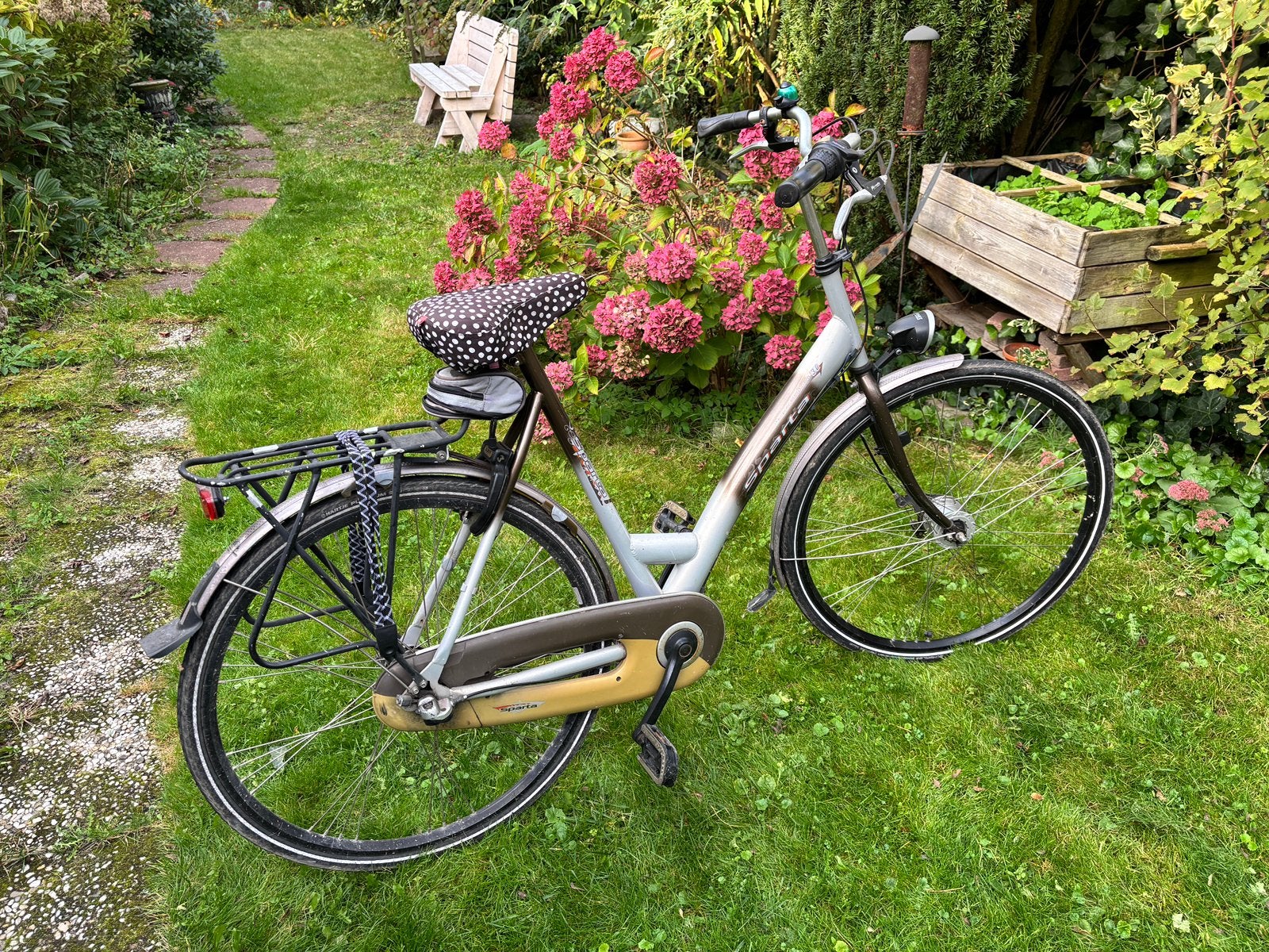 Dames fiets met 3 versnellingen, Ophalen, Sparta, Versnellingen, 53 tot 56 cm