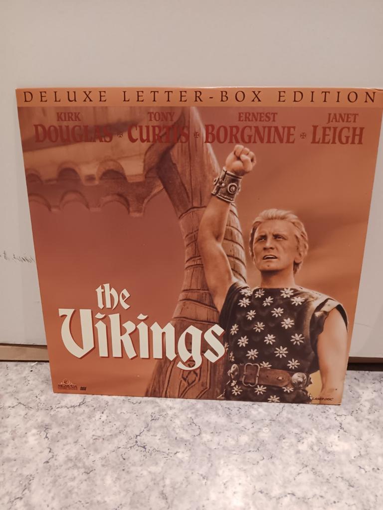Laserdisc the vikings nieuw staat, Ophalen of Verzenden, Zo goed als nieuw, 12 inch