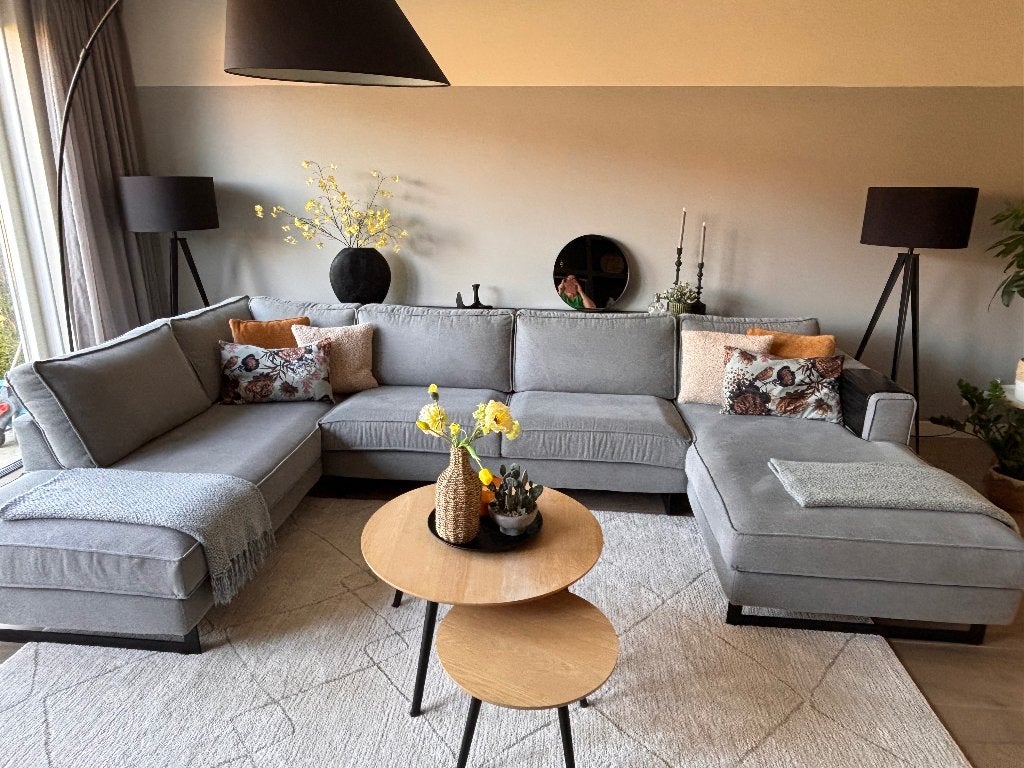 Loungebank, Ophalen, Gebruikt, Hoekbank, 300 cm of meer