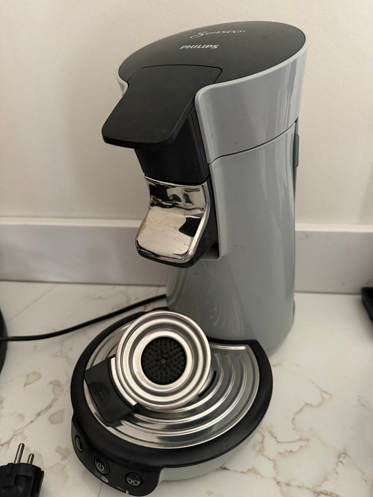 Philips Senseo Koffiezetapparaat - Grijs, Ophalen, Koffiepads en cups, Gebruikt, Koffiemachine