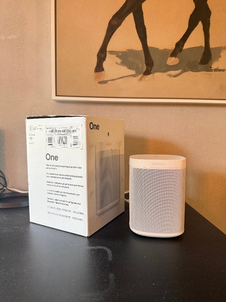 Sonos One Gen 2 Wit - Nieuw in doos
