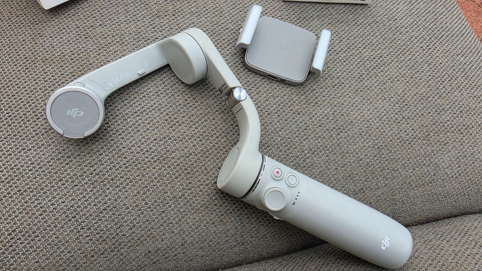 DJI OM 5 Smartphone Stabilizer + DJI OM Fill light clamp, DJI, Gimbal, Ophalen, Nieuw