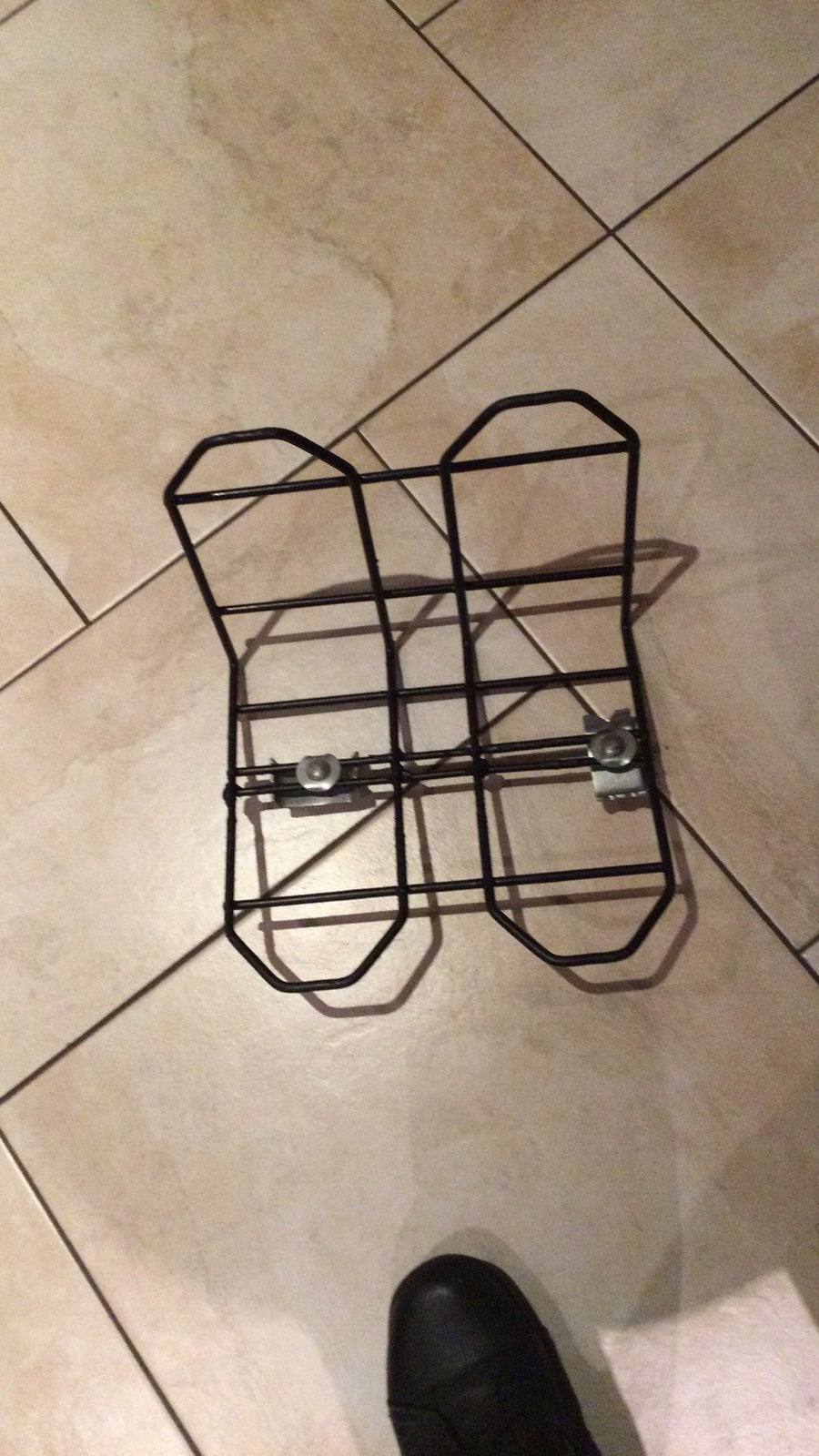 Bagage drager verbreder  voor op je achterrekje om je tas, Fietsen en Brommers, Fietsaccessoires | Bagagedragers, Ophalen, Zo goed als nieuw