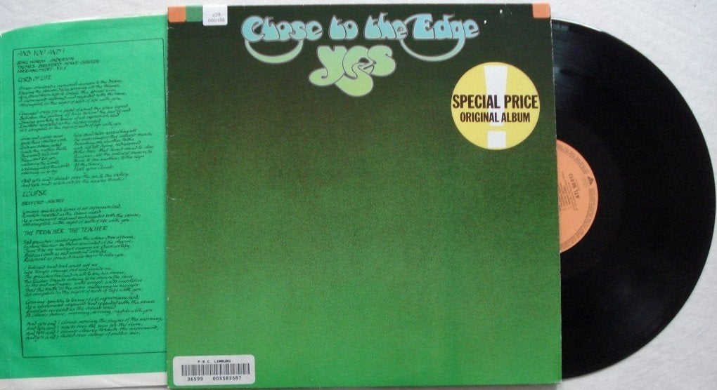 Yes - Close to the edge, LP, Gebruikt, Overige genres, Ophalen of Verzenden