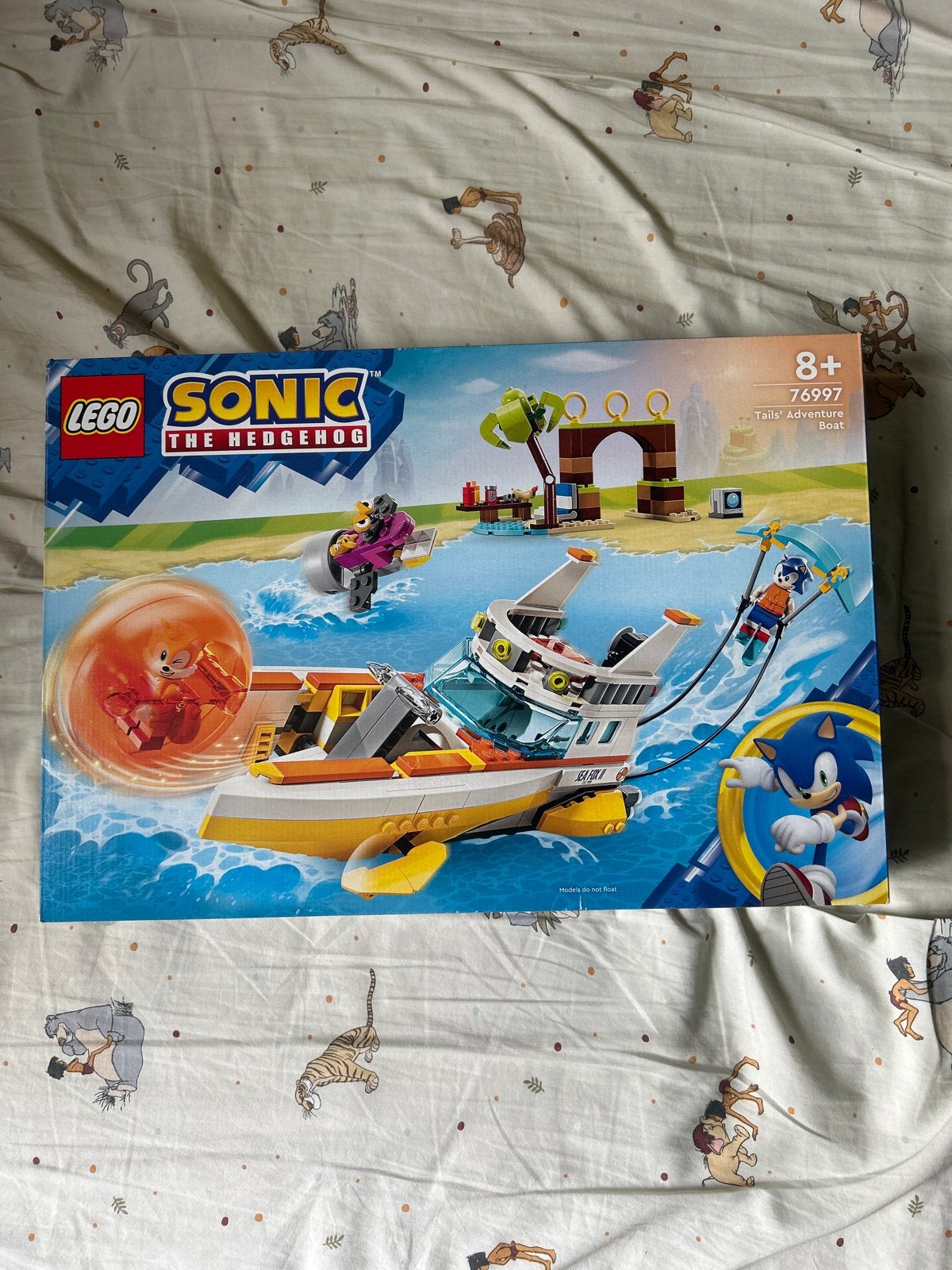LEGO Sonic the Hedgehog Tails' Adventure Boat (76997), Overige thema's, Lego, Ophalen of Verzenden, Zo goed als nieuw