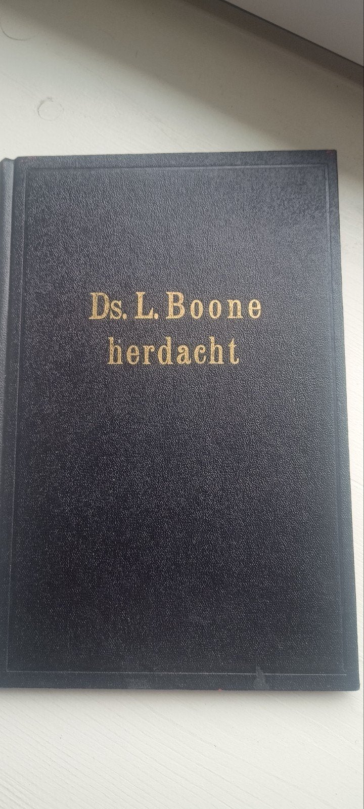 Ds. L. Boone herdacht - Herdenkingspredikatie, Boeken, Ophalen of Verzenden
