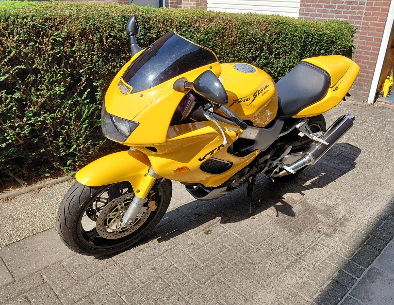 Honda VTR1000F Firestorm - Sportieve V-twin, Motoren, 2 cilinders, Sportuitlaat, Gebruikt, Meer dan 35 kW