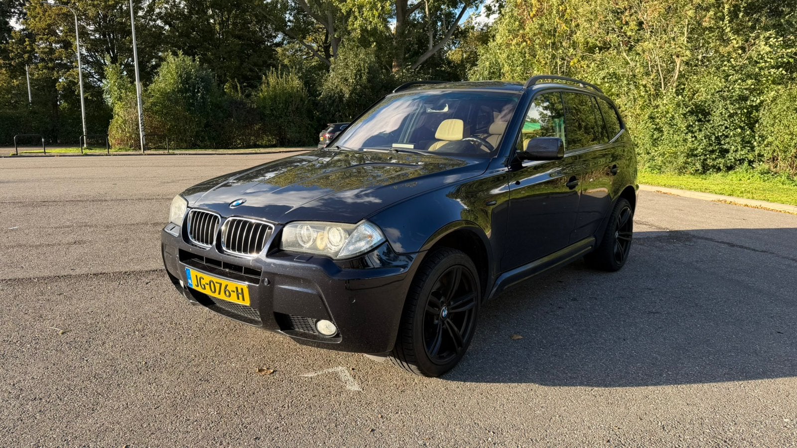 BMW X3 XDrive 3.0i, 272pk, 165.000km., Auto's, Automaat, Beige, 2000 kg, Blauw