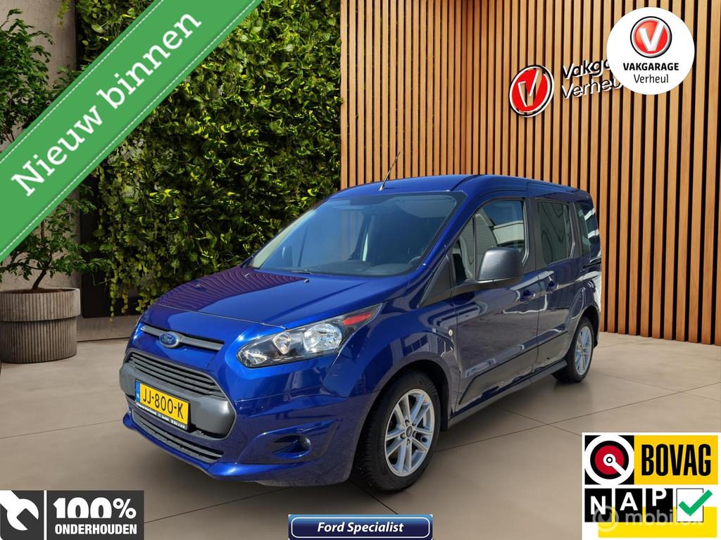Ford Tourneo Trend Compact|Oprijplaat|Rolstoel, Auto's, Ford, Euro 6, Blauw, Handgeschakeld, 99 pk