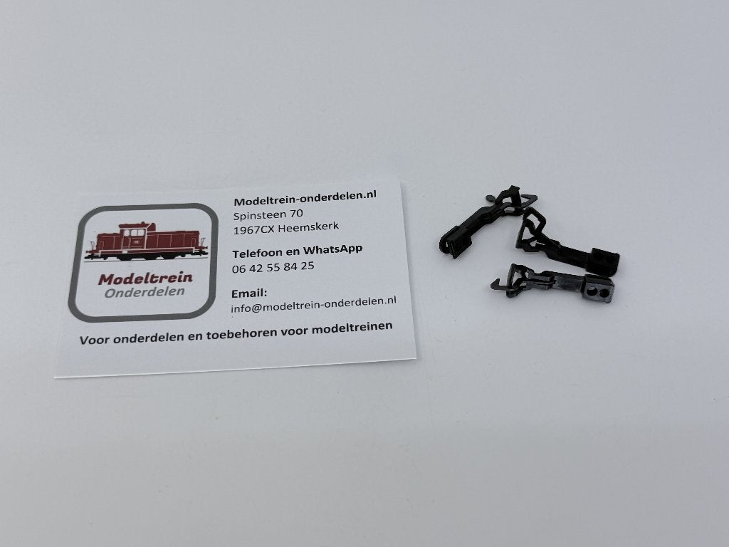 Fleischmann 6527 - Haakkopeling, schuifmechaniek+pin (lang), Gelijkstroom, Fleischmann, Overige typen, Nieuw