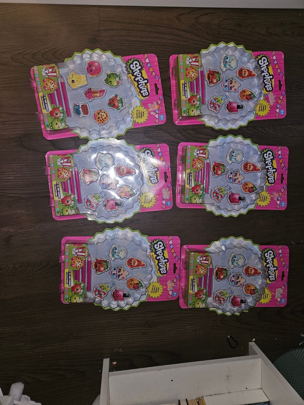 Shopkins, Ophalen, Papier, Kaart of Schrift