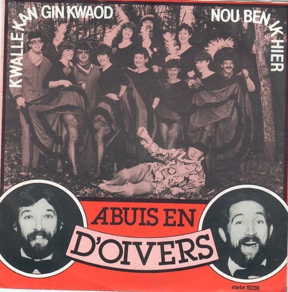 Juke-Box Single (1982) Abuis en D'Oivers - Now Ben Ik Hier, Gebruikt, 7 inch, 1980 - 1989, Ophalen of Verzenden