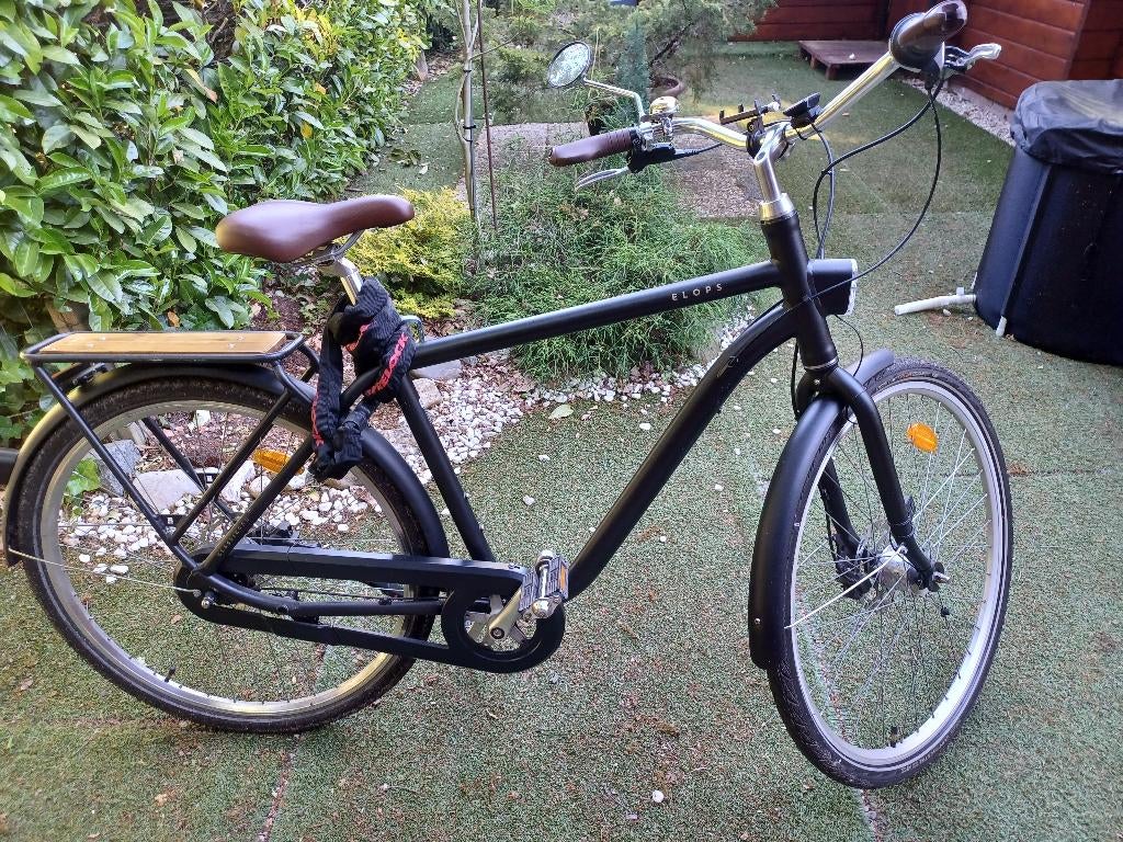 Bycicle Elops 900 size L, top quality extras, Versnellingen, Zo goed als nieuw, Schijfrem, 65 cm of meer