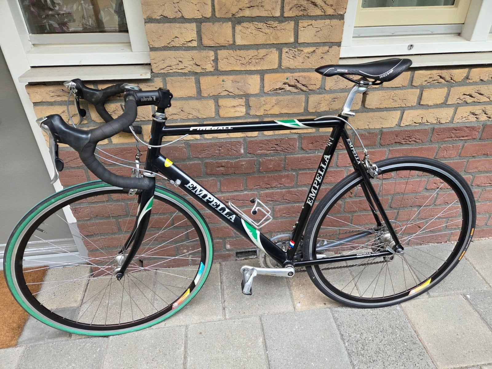 Empella Racefiets 61 cm farme, Fietsen en Brommers, Fietsen | Racefietsen, Gebruikt, Aluminium, Meer dan 20 versnellingen, Ophalen