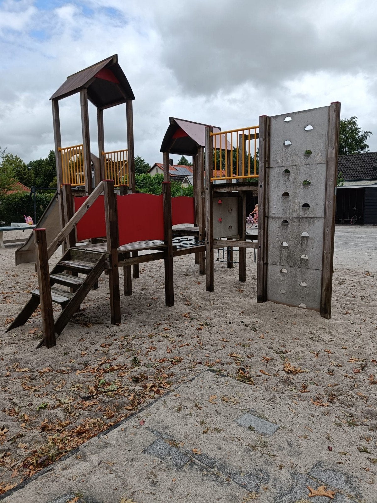 Klimtoestel schoolplein (zelf weghalen), Ophalen, Gebruikt, Klimnet