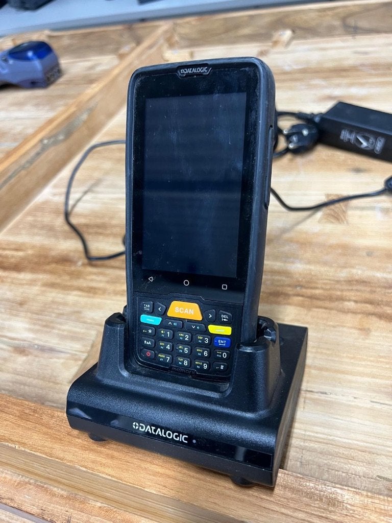 Datalogic Memor K barcodescanner incl. dockingstation, Computers en Software, Ophalen of Verzenden, Gebruikt, Barcodescanner, Android