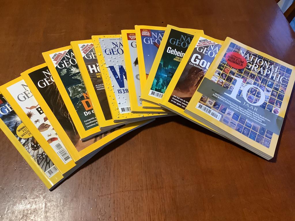 NATIONAL GEOGRAPHIC boeken, Ophalen of Verzenden, Gelezen, Wetenschap en Natuur