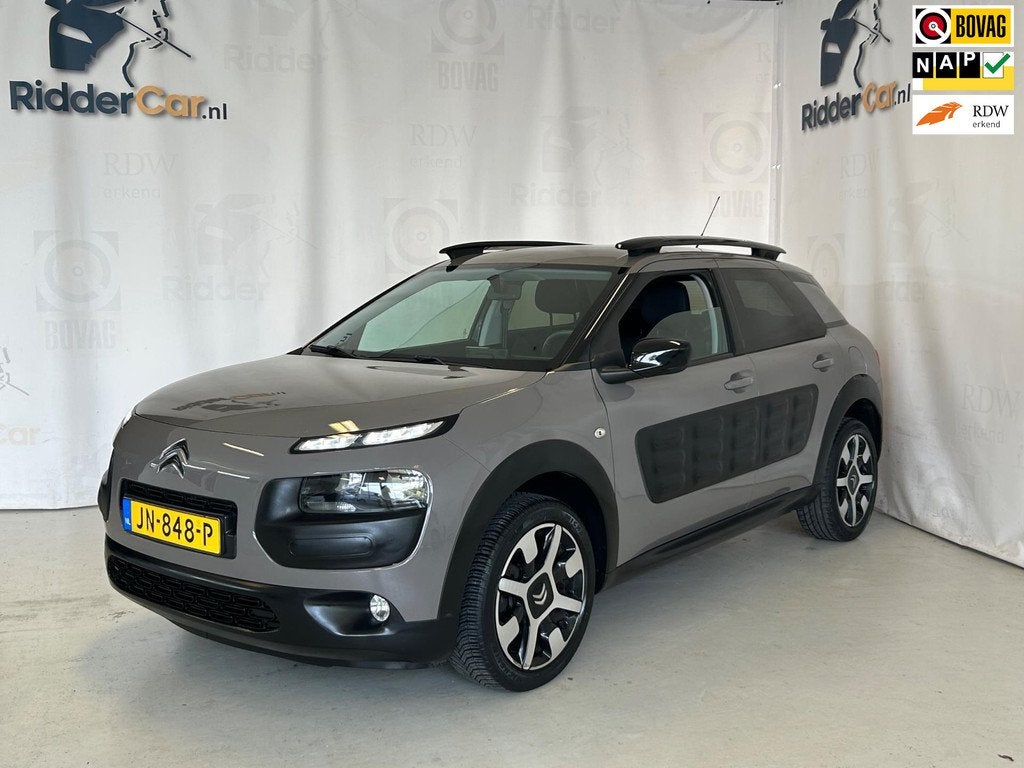 Citroen C4 Cactus 1.2 PureTech Feel|3E EIG|NAP|CRUISE|VELGEN, Auto's, Voorwielaandrijving, Gebruikt, 1199 cc, Bruin