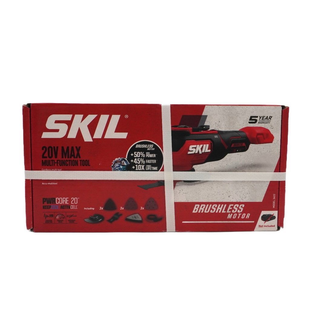 SKIL 20V Multitool 3622CA Nieuw in Seal, Skil, Nieuw, Support@skil.com, 1000 Muirfield Drive, Suite 300, 
Schaumburg, IL 60173
USA