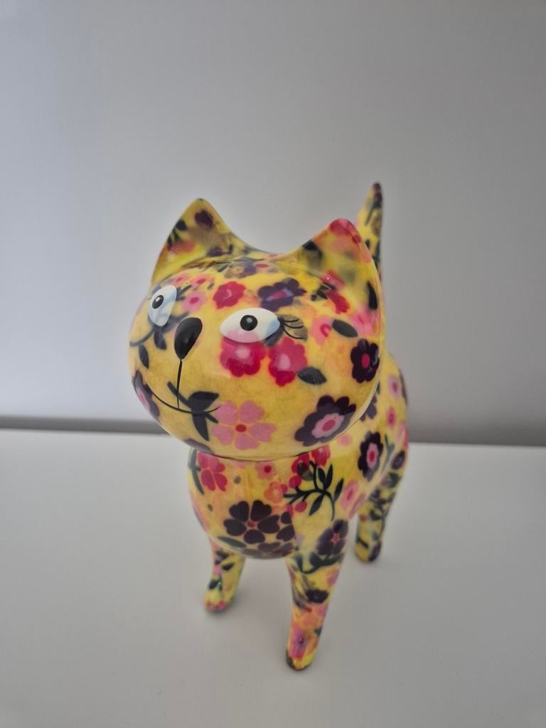 Pomme-pidou spaarpot kat nieuw, Verzamelen, Ophalen, Nieuw, Dier