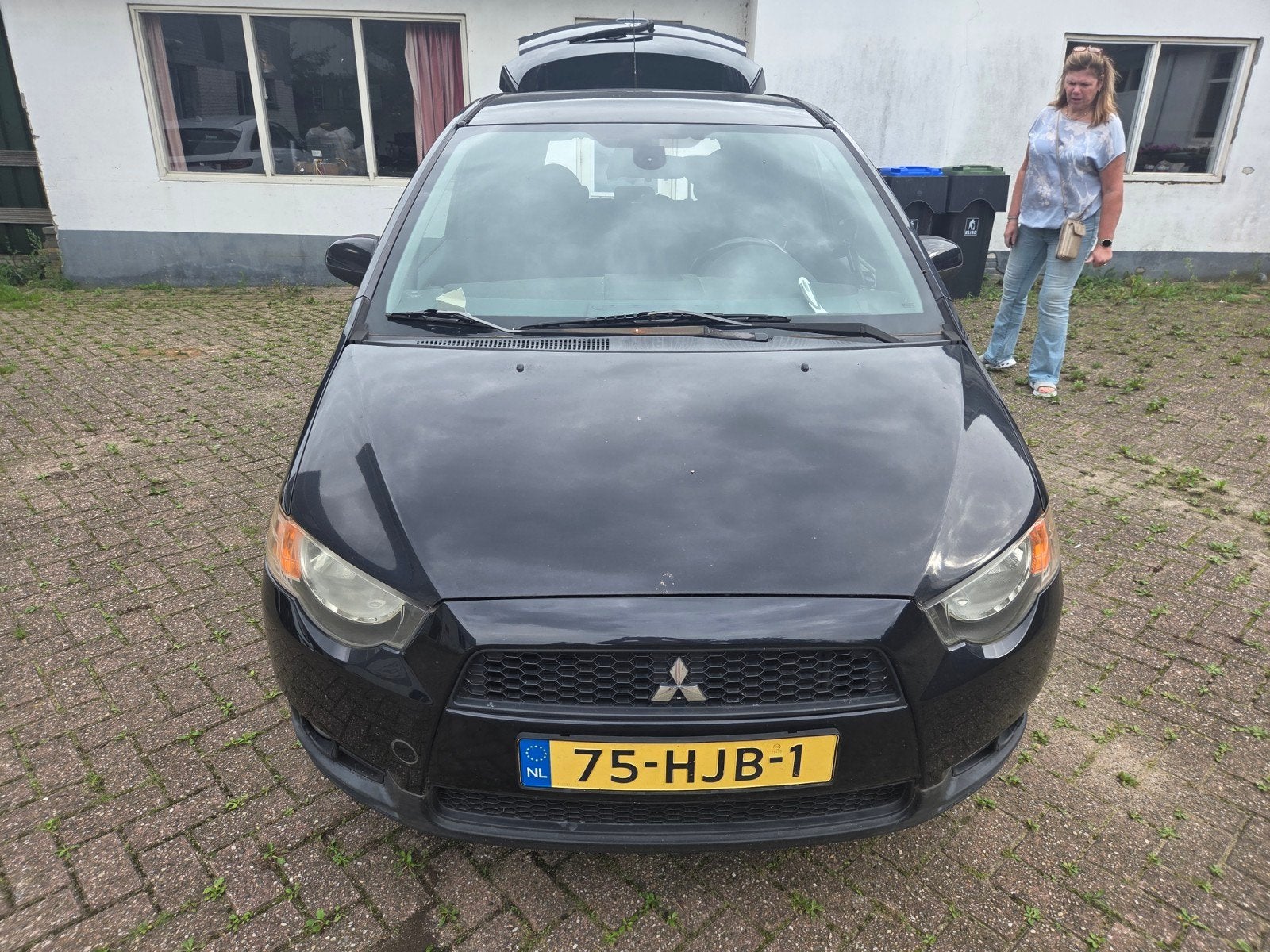 Mitsubishi Colt 1.3 CZ5 2008 Zwart, Auto's, 31 €/maand, Origineel Nederlands, Handgeschakeld, Particulier