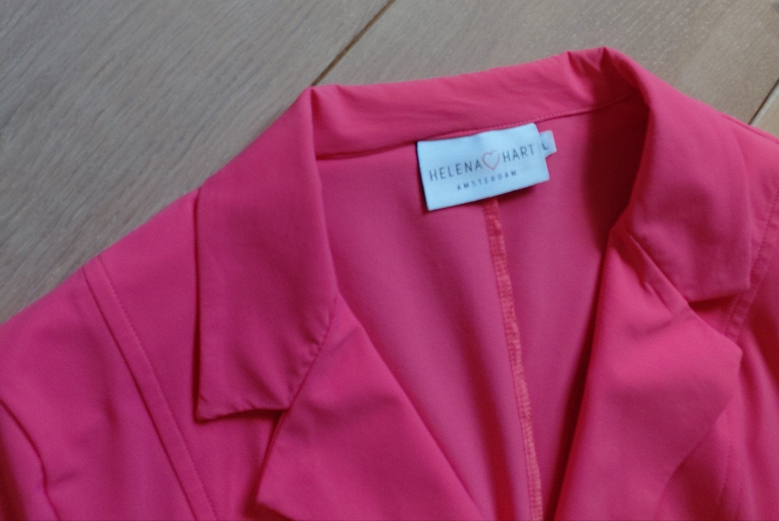 nieuwe travelstof HELENA HART ds jasje mt L, Kleding | Dames, Maat 42/44 (L), Nieuw, Jasje, Roze
