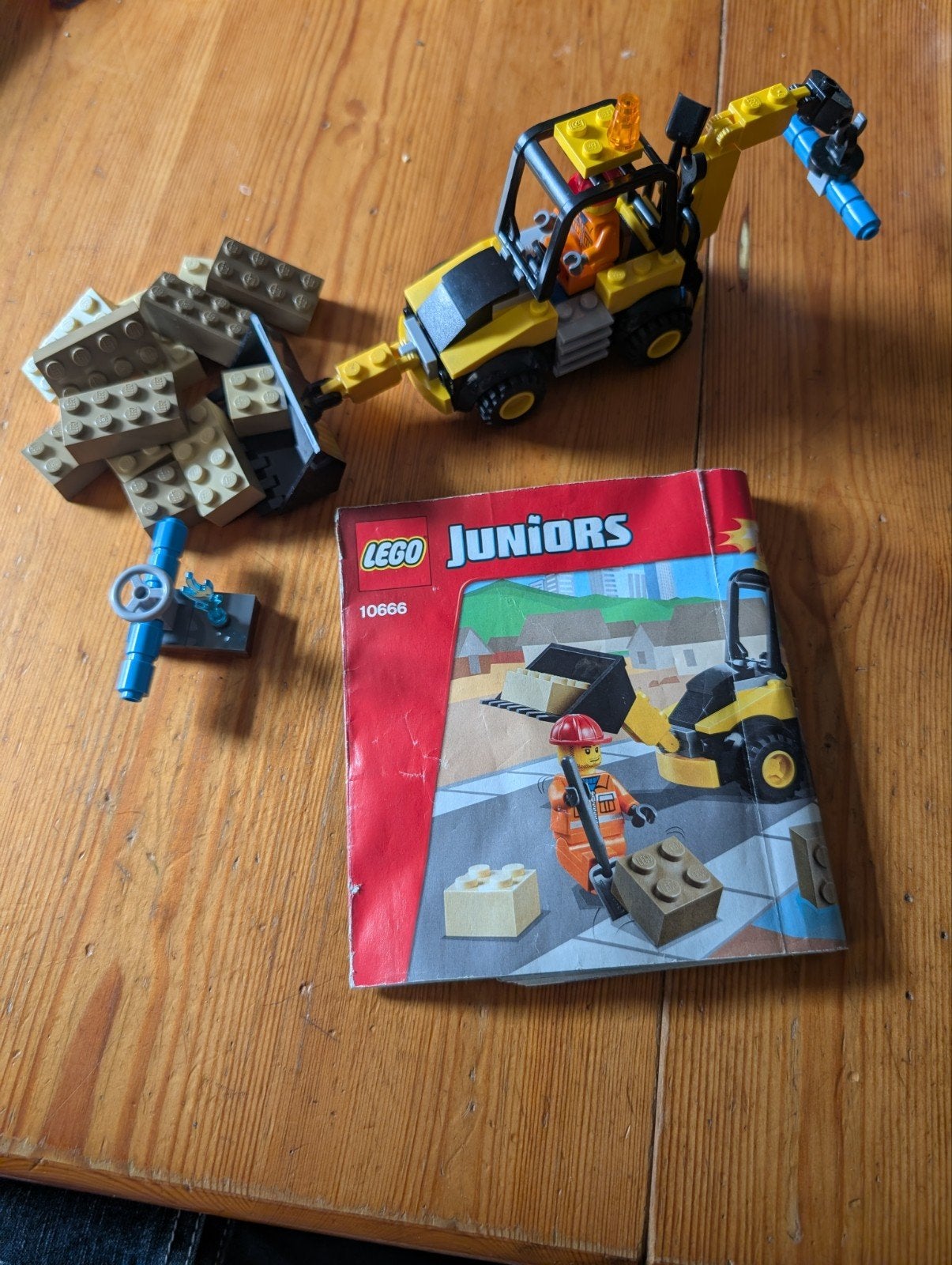 Lego Junior Digger/Graafmachine, City, Lego, Ophalen of Verzenden, Zo goed als nieuw