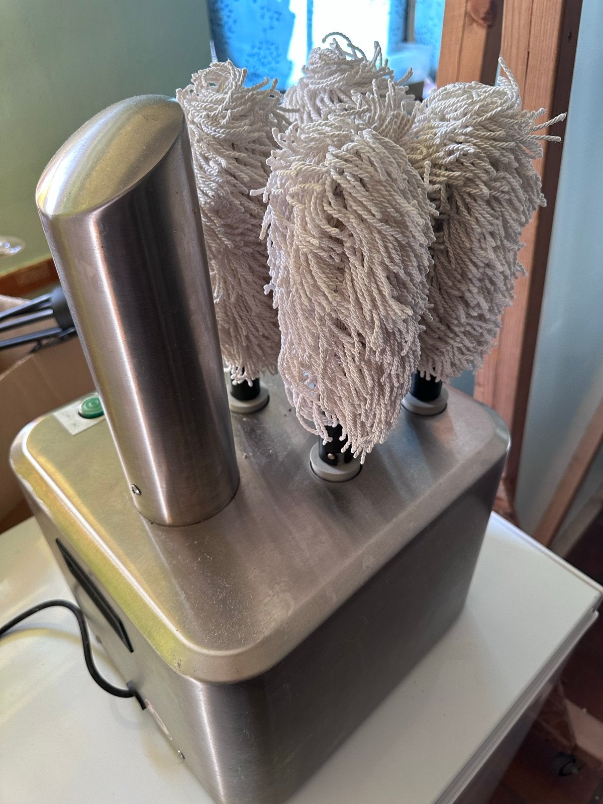 Professionele glazen pooleer machine voor de horeca, Ophalen, Gebruikt, Reinigen