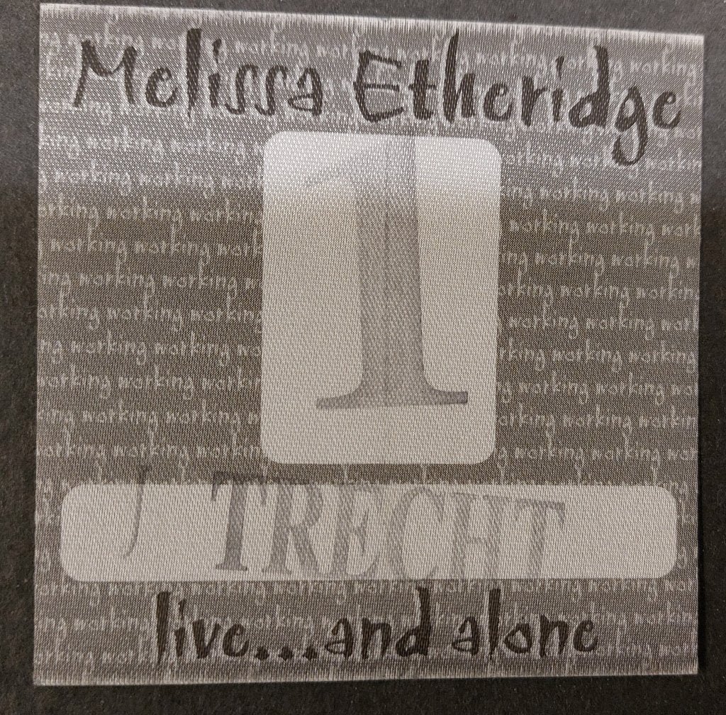 Melissa Etheridge BACKSTAGE PASS Utrecht 13 februari 2002, Gebruikt, Verzenden, NvT, NvT