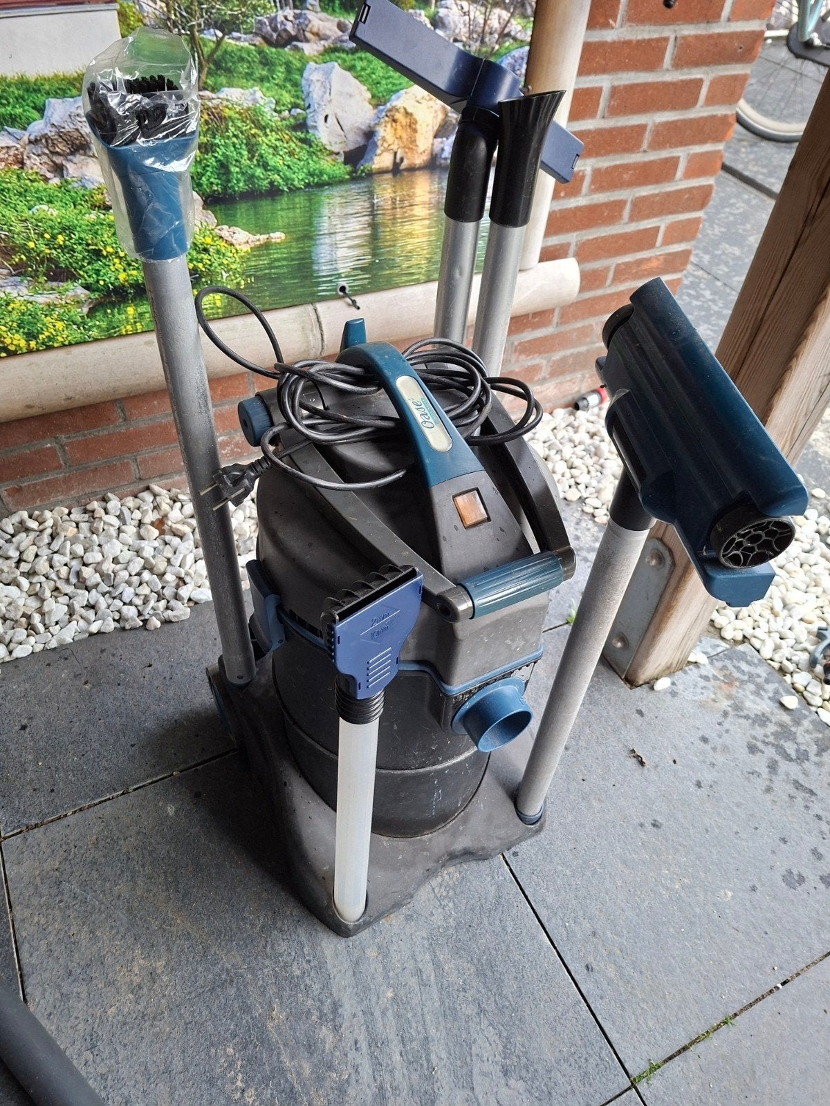 💥 Gebruikte Oase Pondovac 4 vijver zwembad stofzuiger 💥, Tuin en Terras, Ophalen of Verzenden, Gebruikt