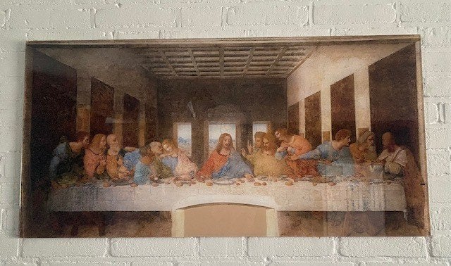 Het Laatste Avondmaal | acrylglas (100cmx50cm), Ophalen, 50 – 75, Zo goed als nieuw, Schilderij