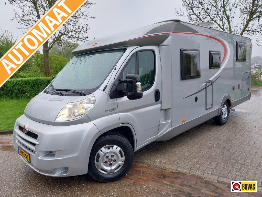 Luxe Bürstner Nexxo 728G lage enkele bedden en trek, Hordeur, Ringverwarming, Bedrijf, Tot en met 3