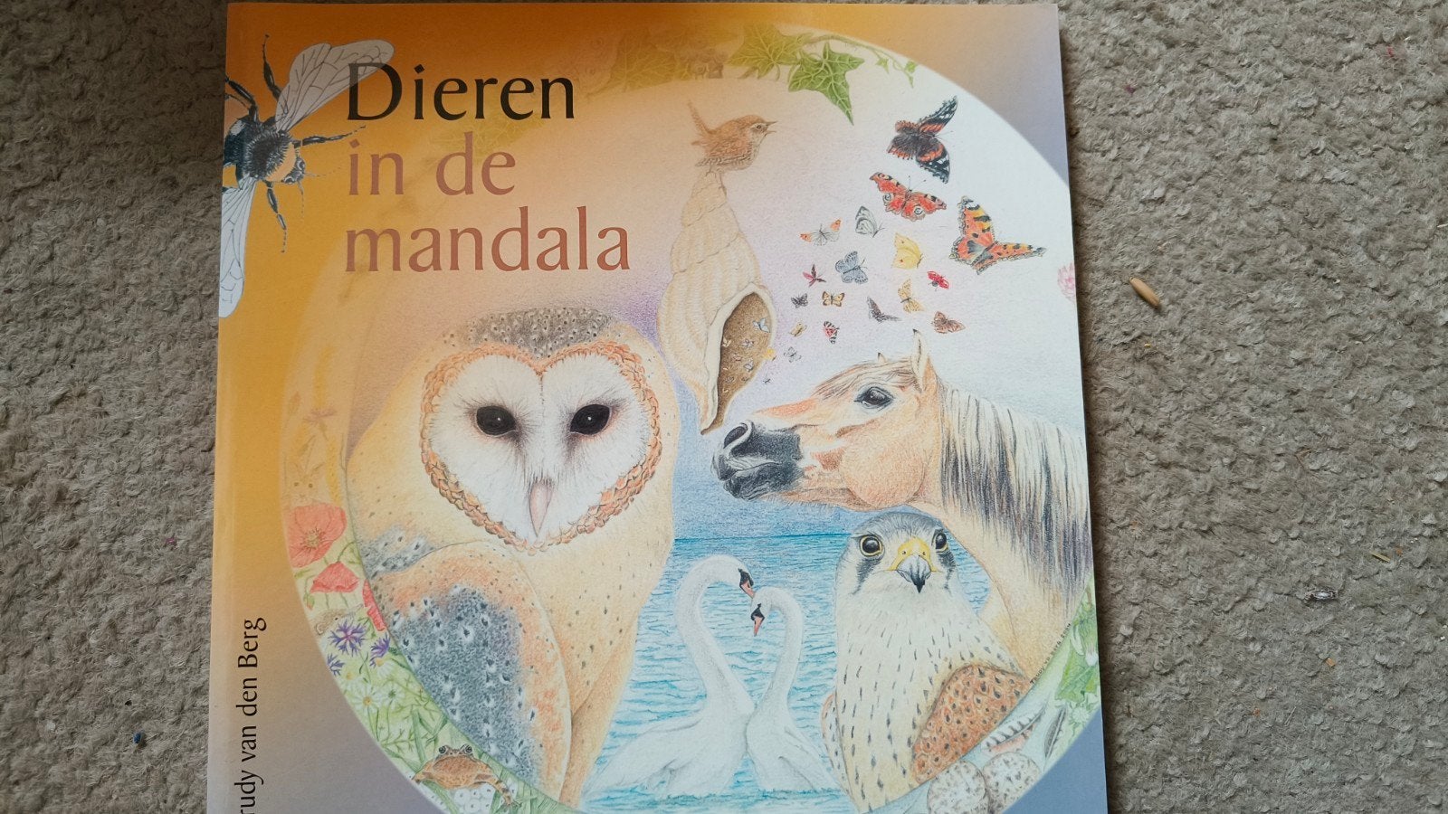 Tjalling van den Berg - Dieren in de mandala, Achtergrond en Informatie, Ophalen of Verzenden, Zo goed als nieuw, Tjalling van den Berg