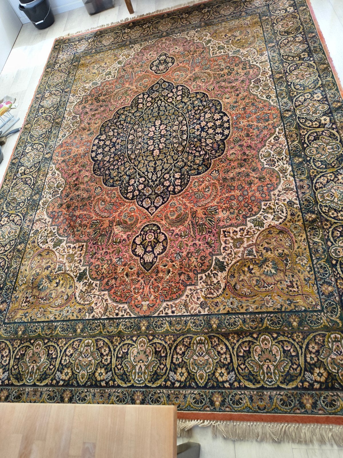 Prachtig Perzisch tapijt - Oosters design, vintage, Huis en Inrichting, Stoffering | Tapijten en Kleden, Ophalen, Gebruikt, Rechthoekig