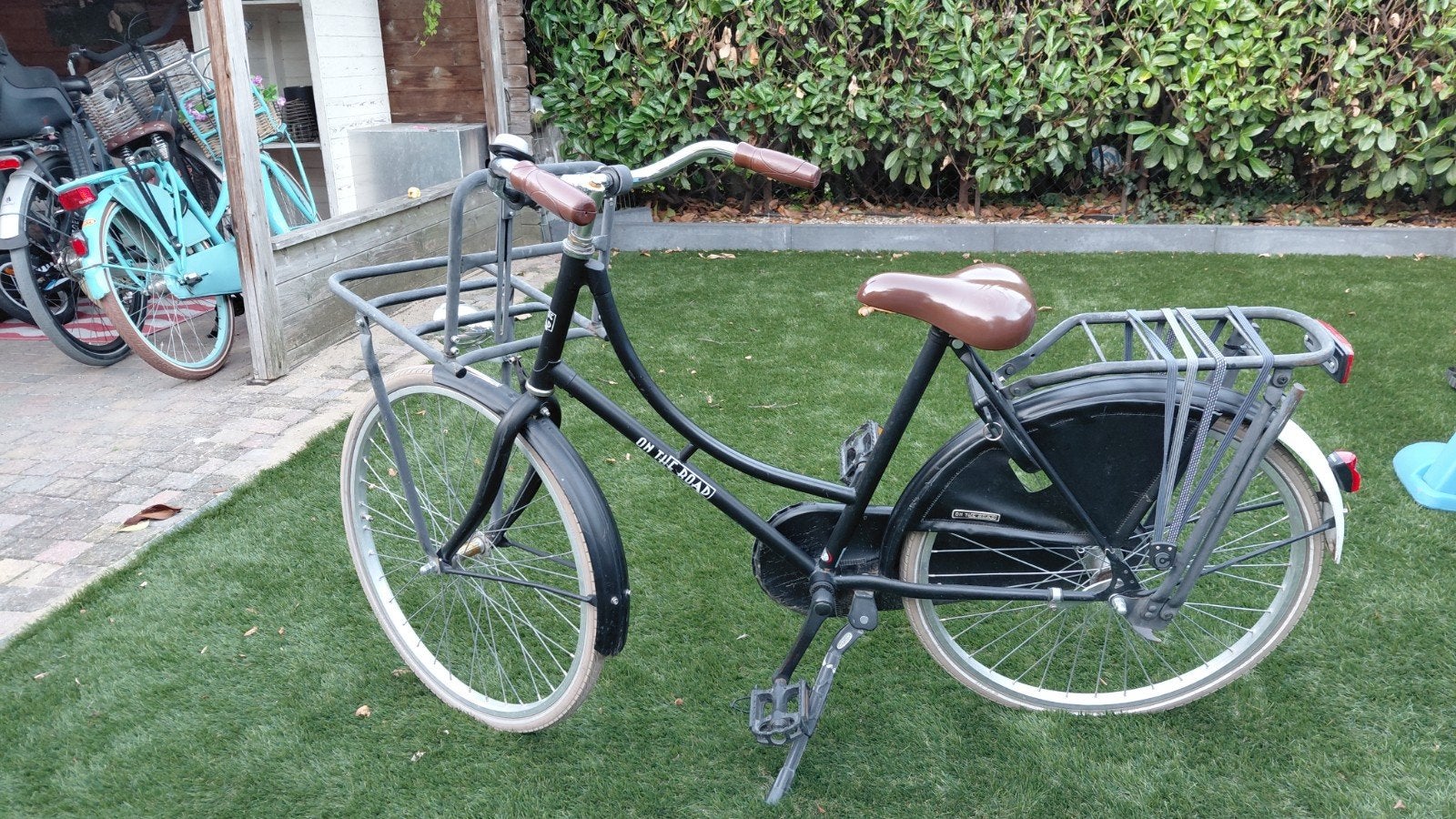 Transportfiets 'On The Road' 24 inch, Terugtraprem, Ophalen, Overige merken, Gebruikt