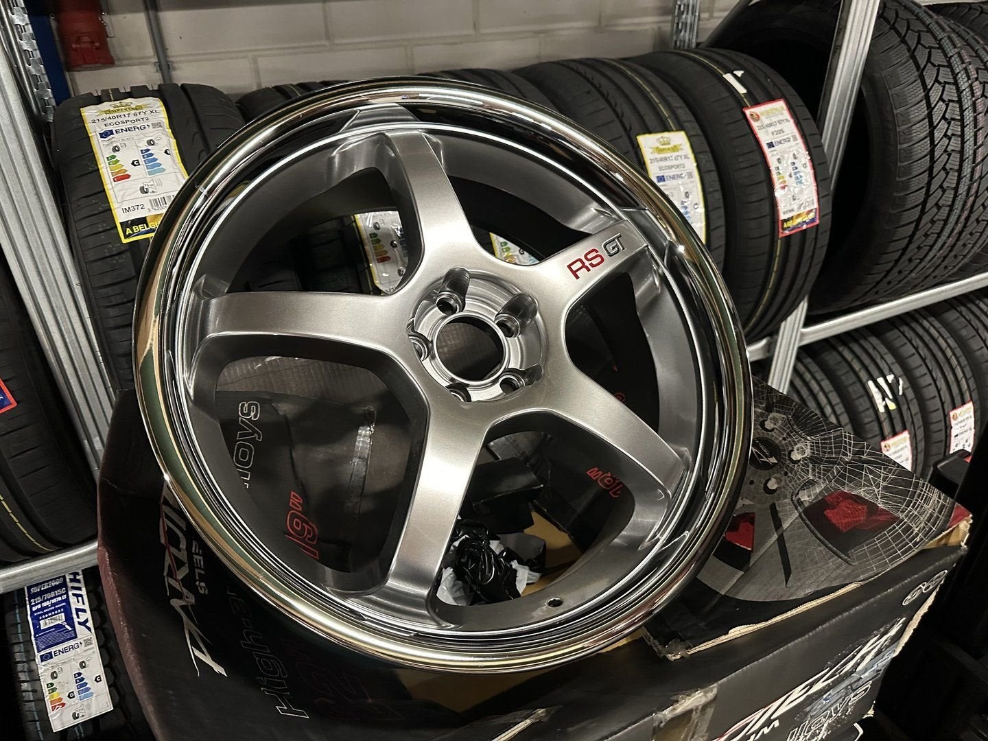 NIEUWE 19inch Breyton Look Cup Velgen set! 5x100 ZEER DIK!, 19 inch, -, -, Banden en Velgen
