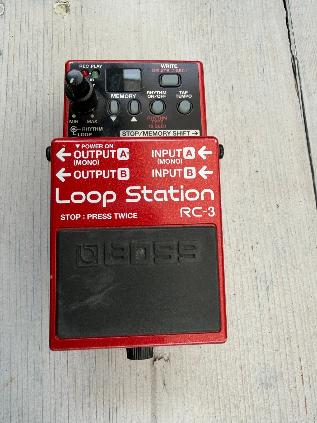 Boss RC-3 Loop Station Pedaal, Muziek en Instrumenten, Effecten, Ophalen, Gebruikt, Overige typen
