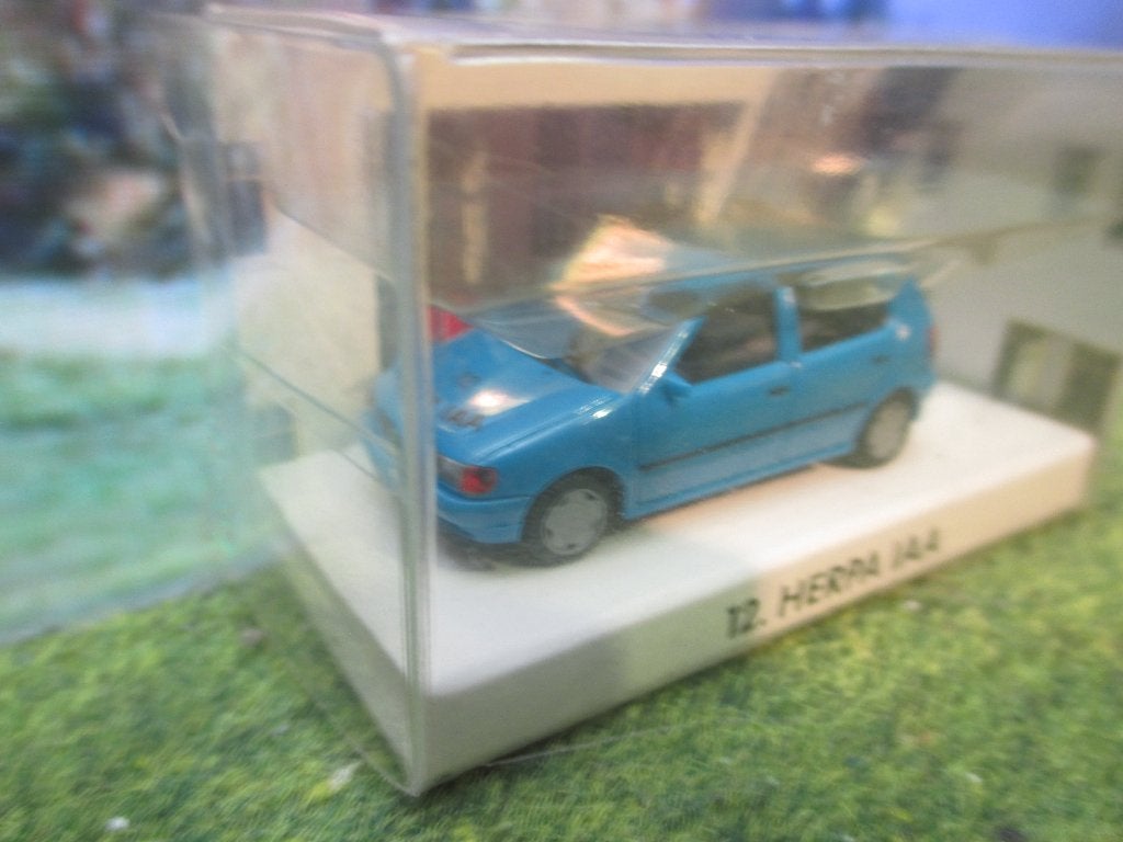 1994 - 2003 VW Polo 6N 5-deurs - Herpa aqua IAA 1995 uitgave, Ophalen of Verzenden, Nieuw, Auto, Herpa