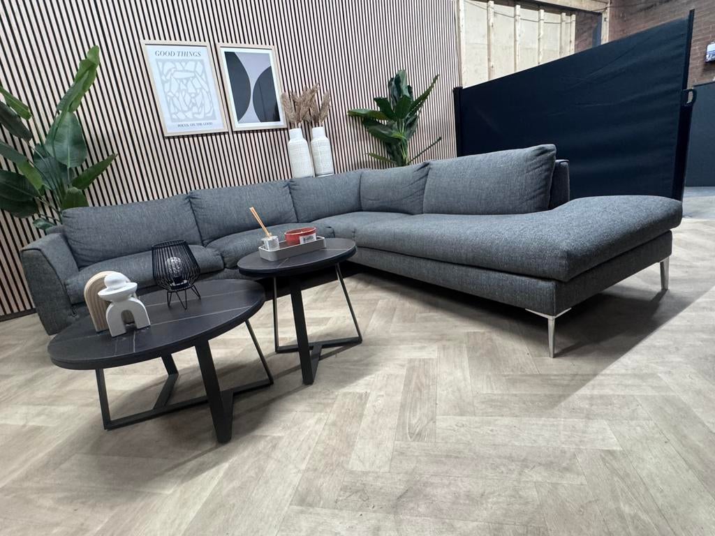 ZGAN Design On Stock Heelz Hoekbank - Grijs - 267 x 260, Huis en Inrichting, 250 tot 300 cm, -, -, Hoekbank