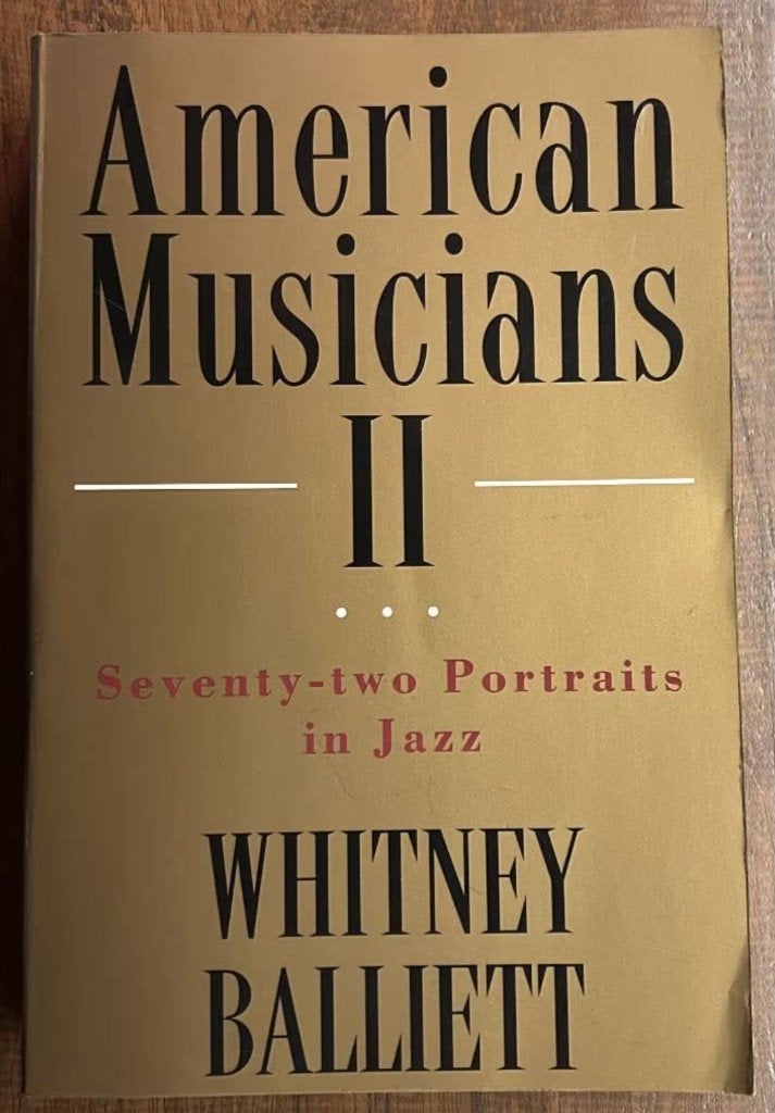 American Musicians II – Whitney Balliett, Gelezen, Whitney Balliett, Ophalen of Verzenden, Genre of Stijl