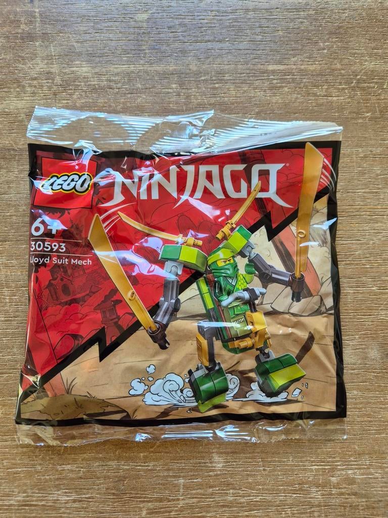 LEGO Ninjago Lloyd Suit Mech Polybag 30593 - Nieuw, Ophalen of Verzenden, Nieuw, Complete set, Lego