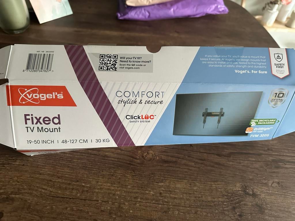 Ophangsysteem TV Mount 19-50 inch, Ophalen, Zo goed als nieuw