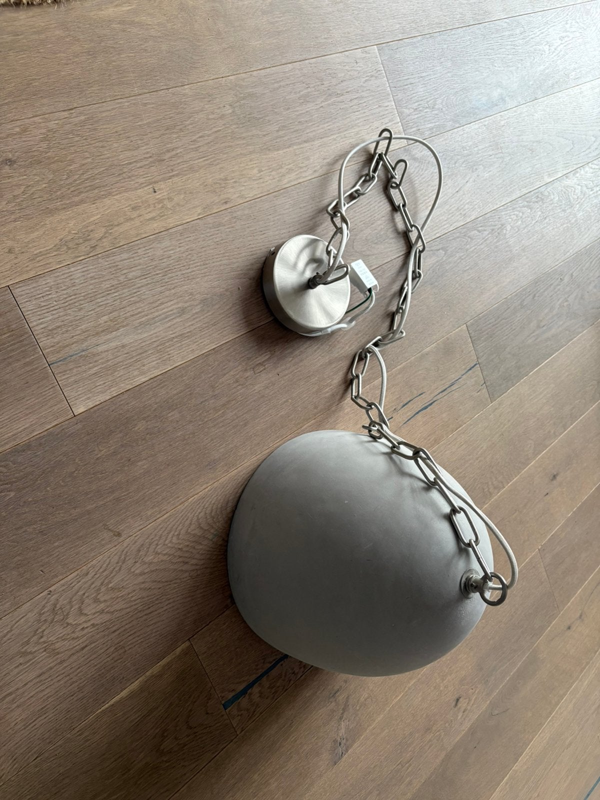 Hanglamp beton, Ophalen, Zo goed als nieuw, Overige materialen